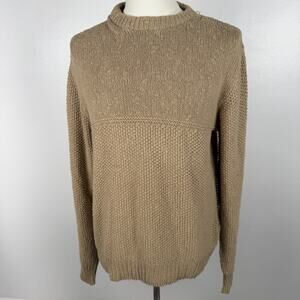 Vintage Boathouse Row Men’s Large Textured Cotton Knit Sweater Made in USA
